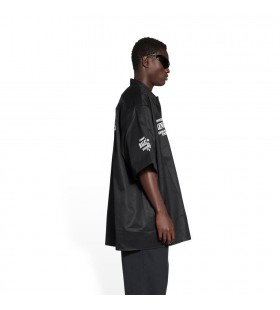 Los hombres de Balenciaga Propiedad de Bolsillo, Camisetas de Manga Corta Negro
