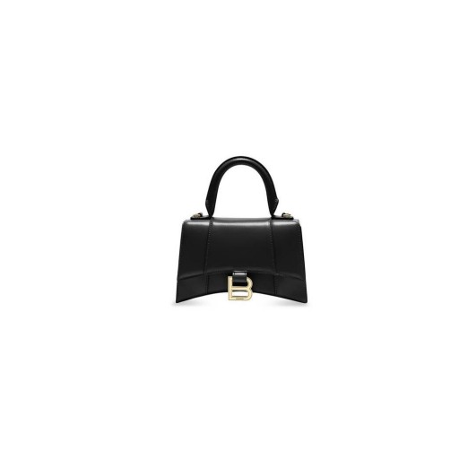 Ženy Balenciaga Přesýpací hodiny Xs Box Mini Bag Black