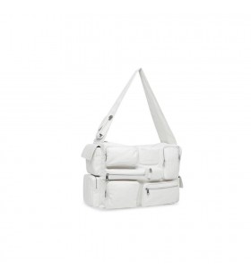 Pánské Balenciaga Superbusy Velké Závěs Z Crossbody Tašky Bílé