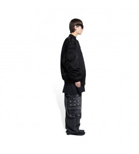 Mænd ' s Balenciaga Byer Paris Bombefly Jakker Sort
