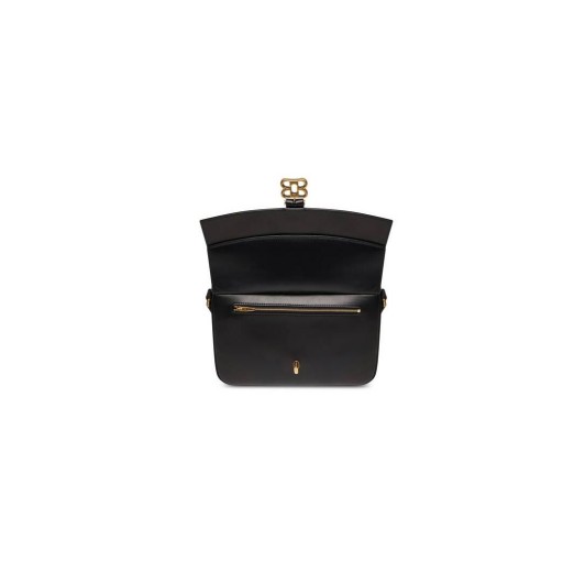 Vrouwen Balenciaga Dame Medium Flap schoudertassen Zwart