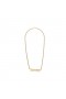 Vrouwen Balenciaga Typo Ketting Sieraden Goud