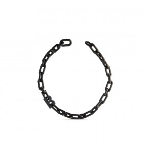 Vrouwen Balenciaga B Dunne Ketting Ketting Sieraden Zwart