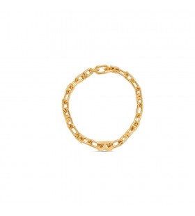 Vrouwen Balenciaga B Dunne Ketting Ketting Sieraden Goud