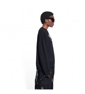 Vrouwen Balenciaga Steden Parijs Gebreide Trui Zwart