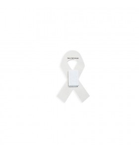 Vrouwen Balenciaga Trots Magneet Pin Apparatuur Wit