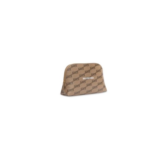 Naisten Balenciaga Allekirjoitus -, Hygienia-Pussi Bb Monogram Päällystetty Canvas Pussit Beige