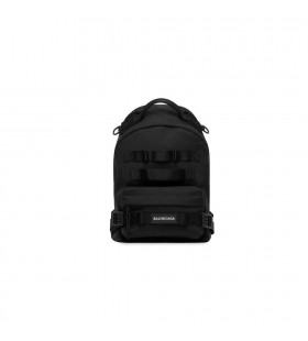 Miesten Balenciaga Armeijan Pieni Multicarry Reput Musta