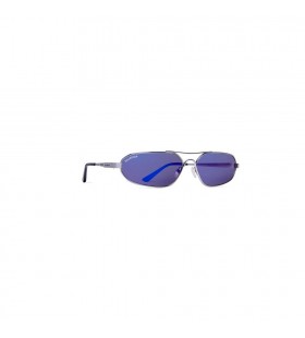 Men's Balenciaga Stretch Oval Sunglasses Blue
