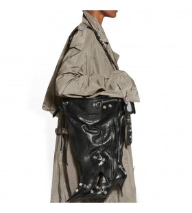 Naisten Balenciaga Le Cagole Boot Bag Tote Laukut Musta
