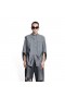 Femme Balenciaga Bb Corp Swing Tordu Shirt Tops Noir