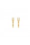 Femme Balenciaga Sablier Xl Boucles d'oreilles Bijoux en Or
