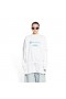 Femme Balenciaga Pam Regular Fit Capuche Blanc
