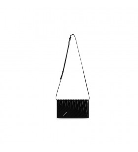 Men's Balenciaga Car Hybrid Wallet With Strap Crossbody Bags Black