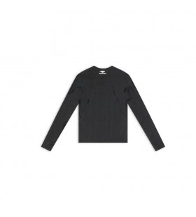 Femme Balenciaga 3b Sports Icône Intégrée Manches Longues Noir