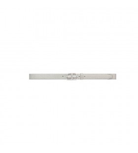 Femme Balenciaga Bb 25mm Mousseux Tissu Ceintures d'Argent