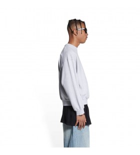 Femme Balenciaga Balenciaga Regular Fit Capuche Gris
