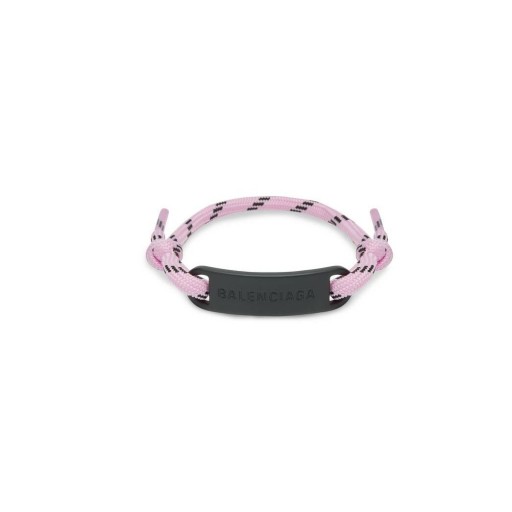 Men ' s Balenciaga Platte Armband Schmuck Rosa