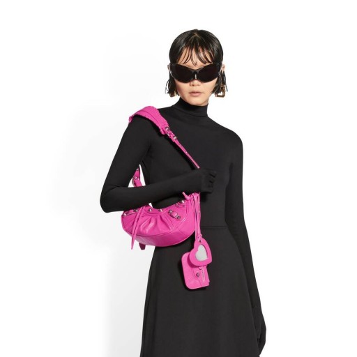 Women ' s Balenciaga Le Cagole-Xs-Schulter-Beutel-Rosa