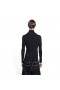 Men ' s Balenciaga Fitted Turtleneck Knitwear Black