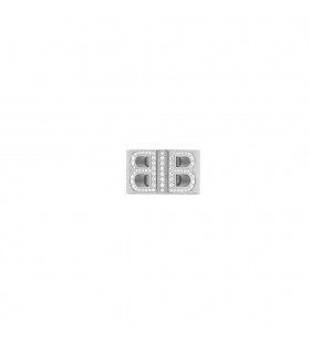 Women ' s Balenciaga Bb 2.0-Ring-Schmuck-Silber