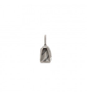 Women ' s Balenciaga Hourglass Xs-Kette Und Allover-Logo Strass Mini Bag Silber