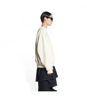 Women's Balenciaga Political Campaign Regular Fit Hoodie Blue